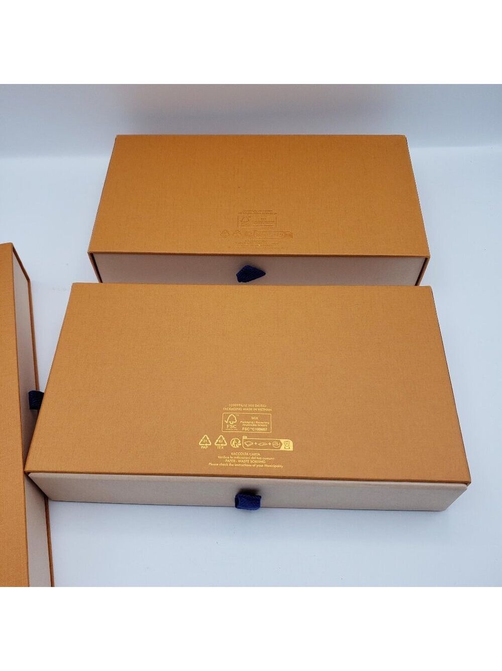 100% authentic Louis vuitton Set of 3 Boxes for Wallet & Pouches - Picture 7 of 11